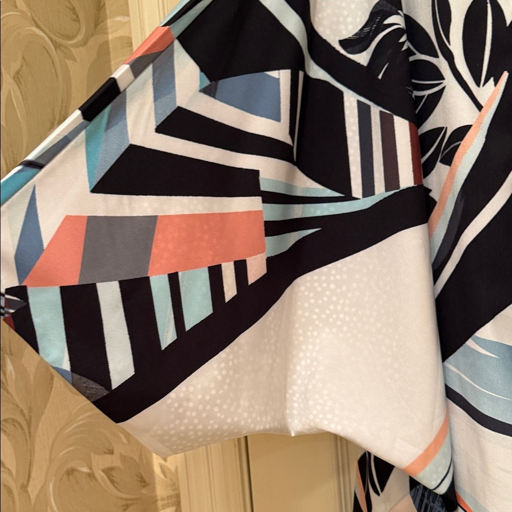 Chico's Multicolor Cape Jacket Reversible ( You C… - image 2